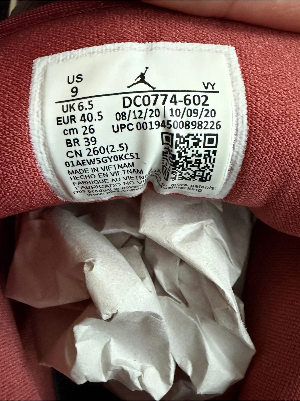 Jordan 1 Lows - Canyon Rust W9